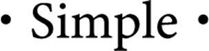 Simple